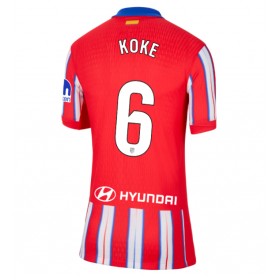 Atletico Madrid Koke #6 Hemmakläder Dam 2024-25 Kortärmad